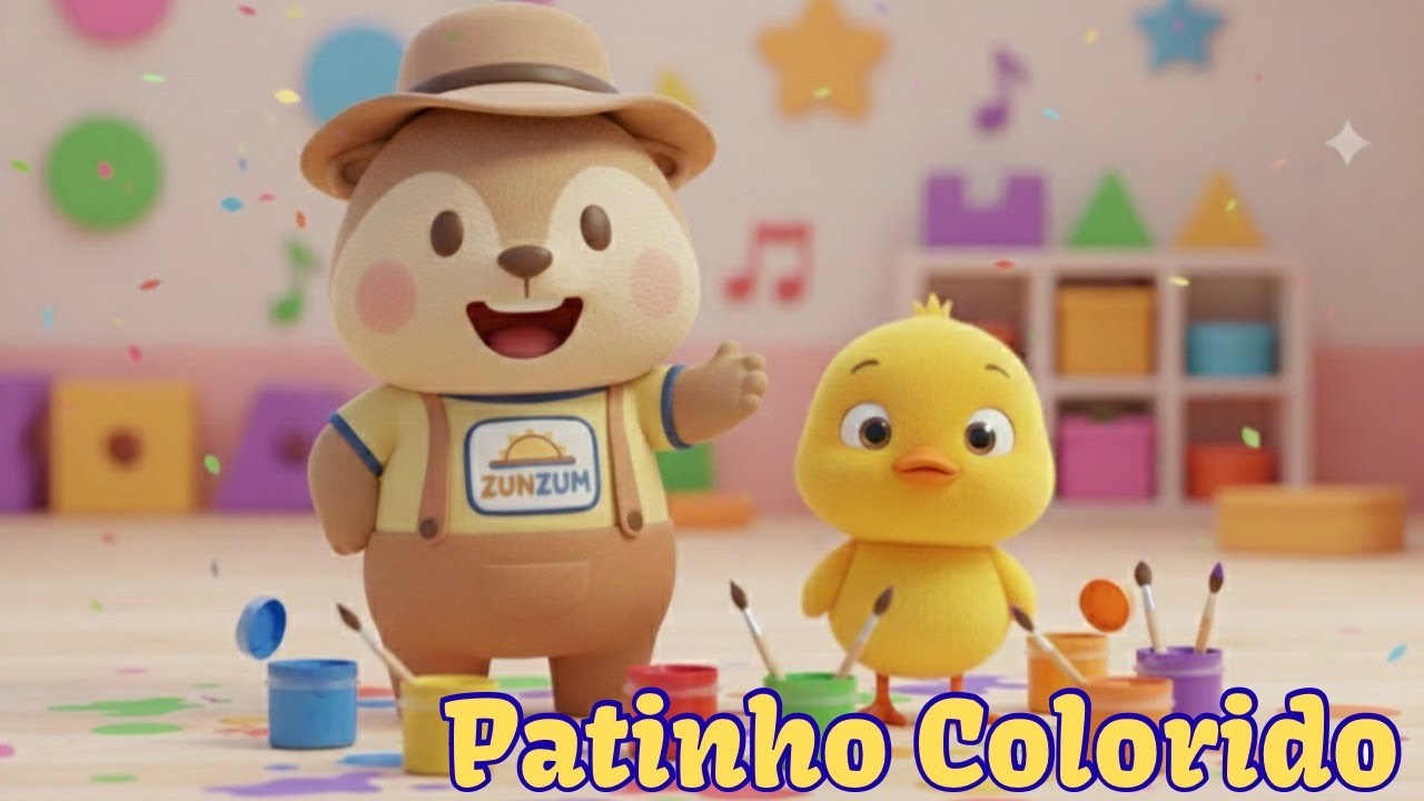 Patinho Colorido | ZunZum | Música Infantil 