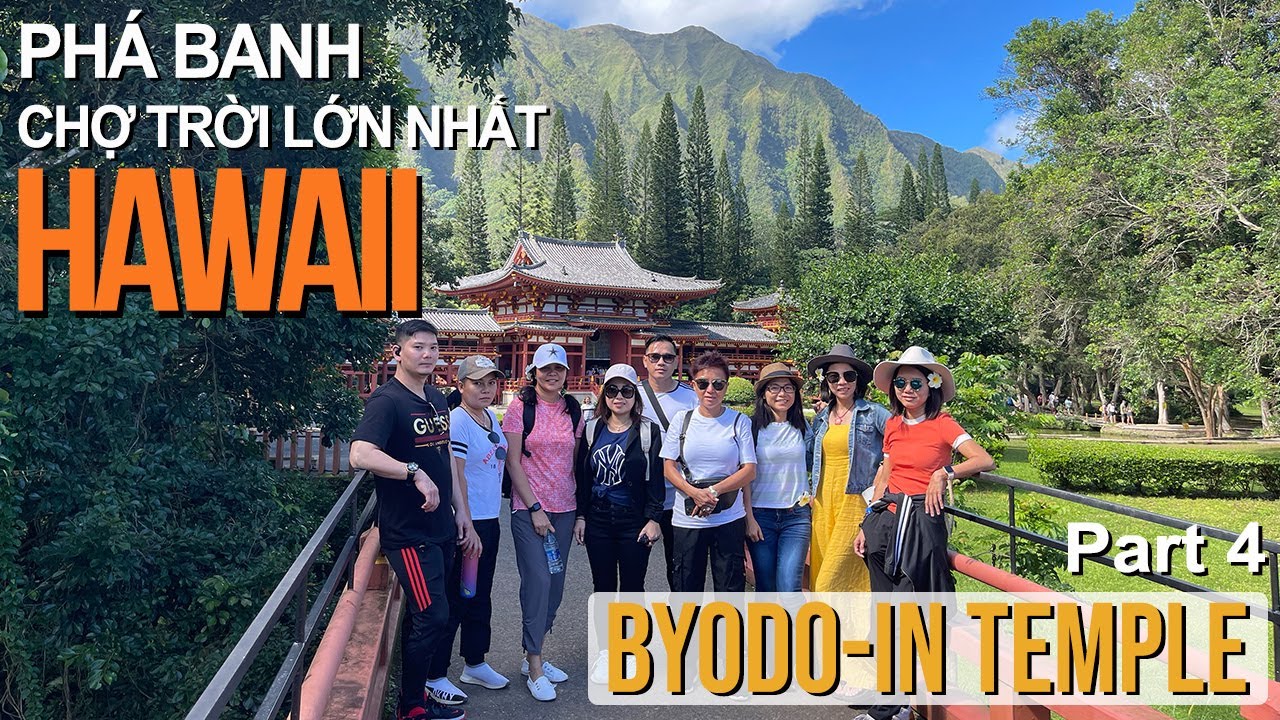 HAWAII #4 - CHỢ TRỜI Ở HONOLULU CÓ GÌ ĐẶC BIỆT? | KHÁM PHÁ 1/20 NGÔI ĐỀN PHẬT GIÁO ĐẸP NHẤT THẾ GIỚI