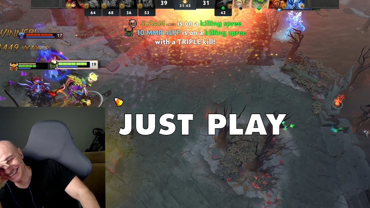 I Don't Play DotA 2 For MMR