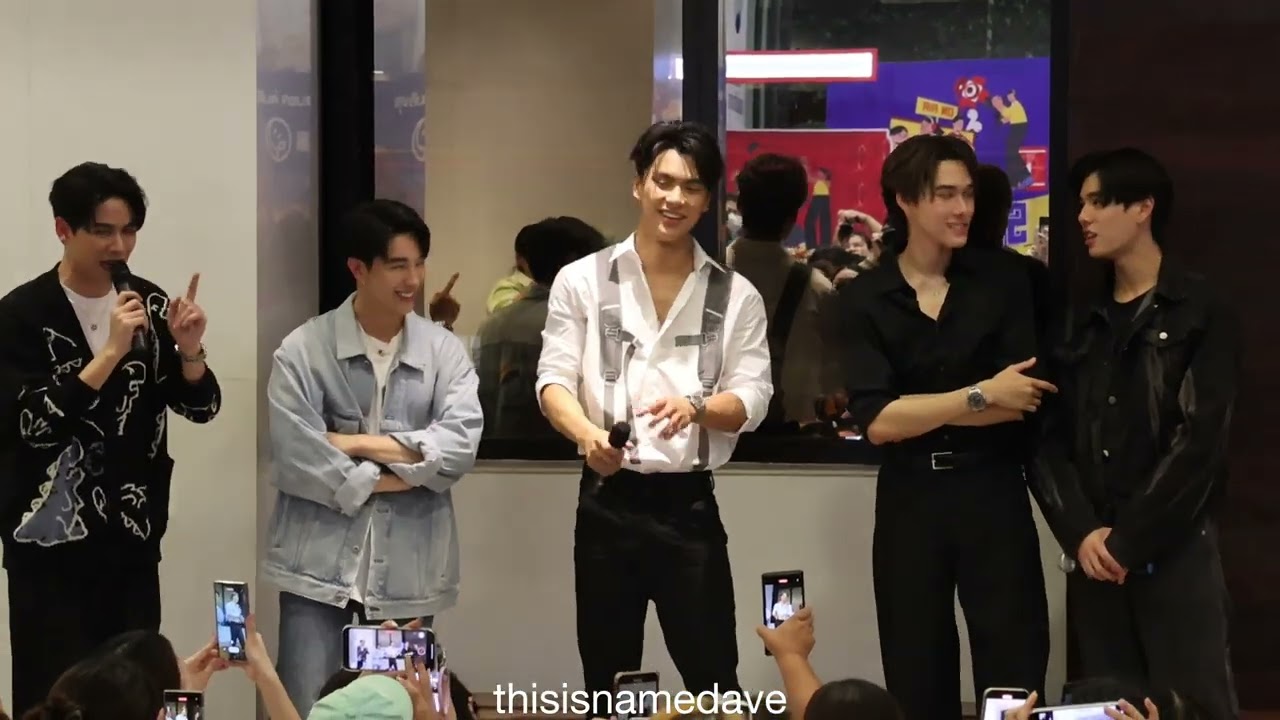 [Fancam] 20231106 รวมพล #WednesdayClub (Focus Ohm, Nani, Satang, Phuwin, Kay) #WednesdayClubEP1