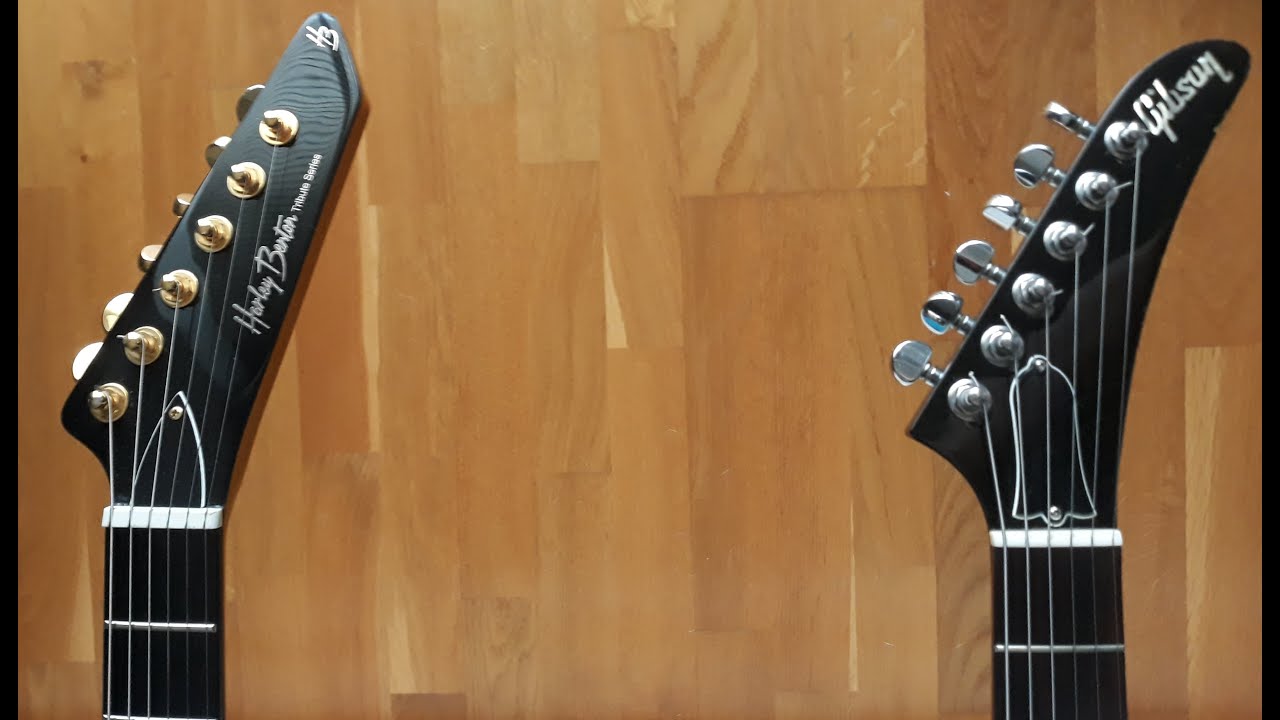Harley Benton EX-76 Classic VS Gibson Explorer Sound Comparison // No Talking