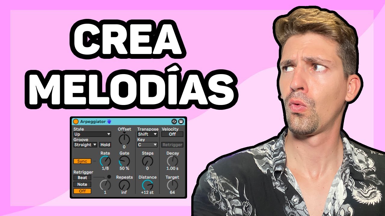 👉 MELODÍAS RÁPIDAS Con ARPEGGIATOR || Tutorial Arpegiador Ableton Live