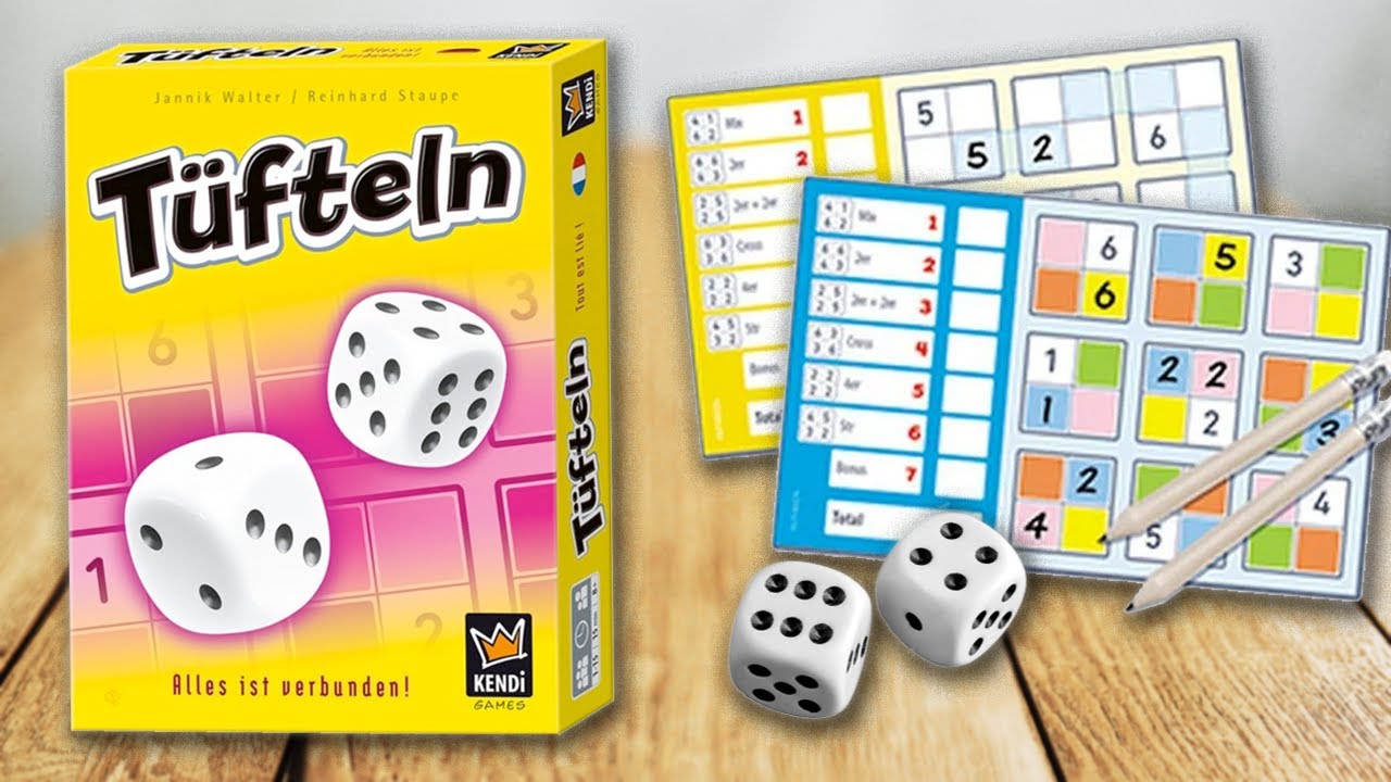 T&Uuml;FTELN - Spielregeln TV (Spielanleitung Deutsch) - KENDI GAMES