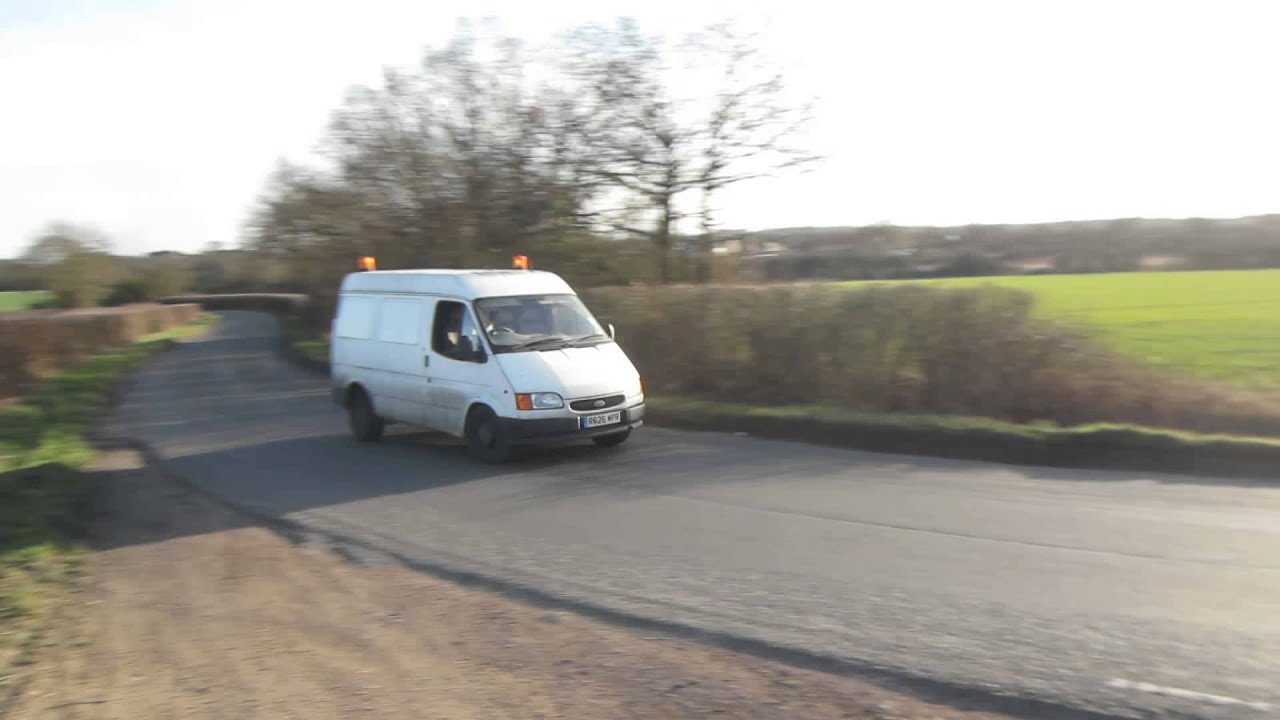 Ford Transit 2.5 DI straight piped