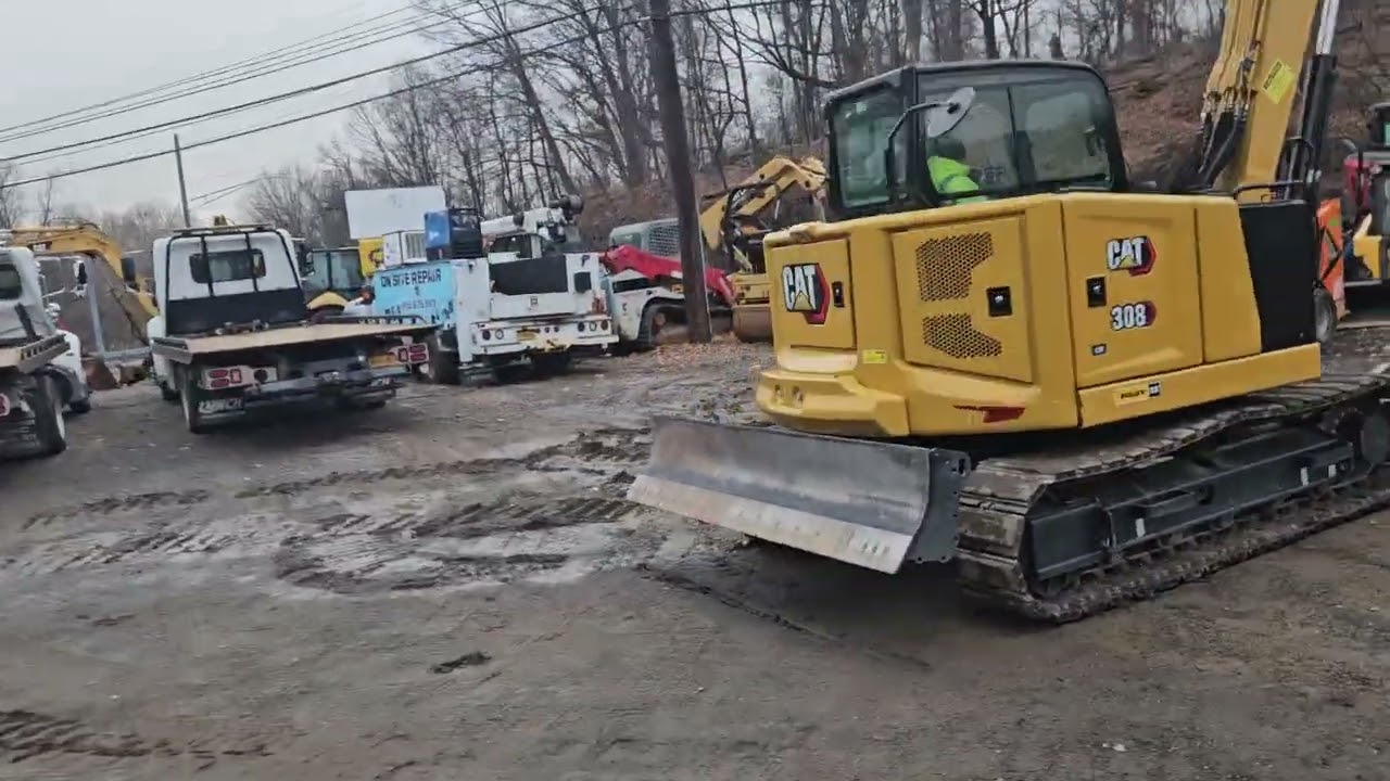 2024 cat 308cr 360 hours 125k 