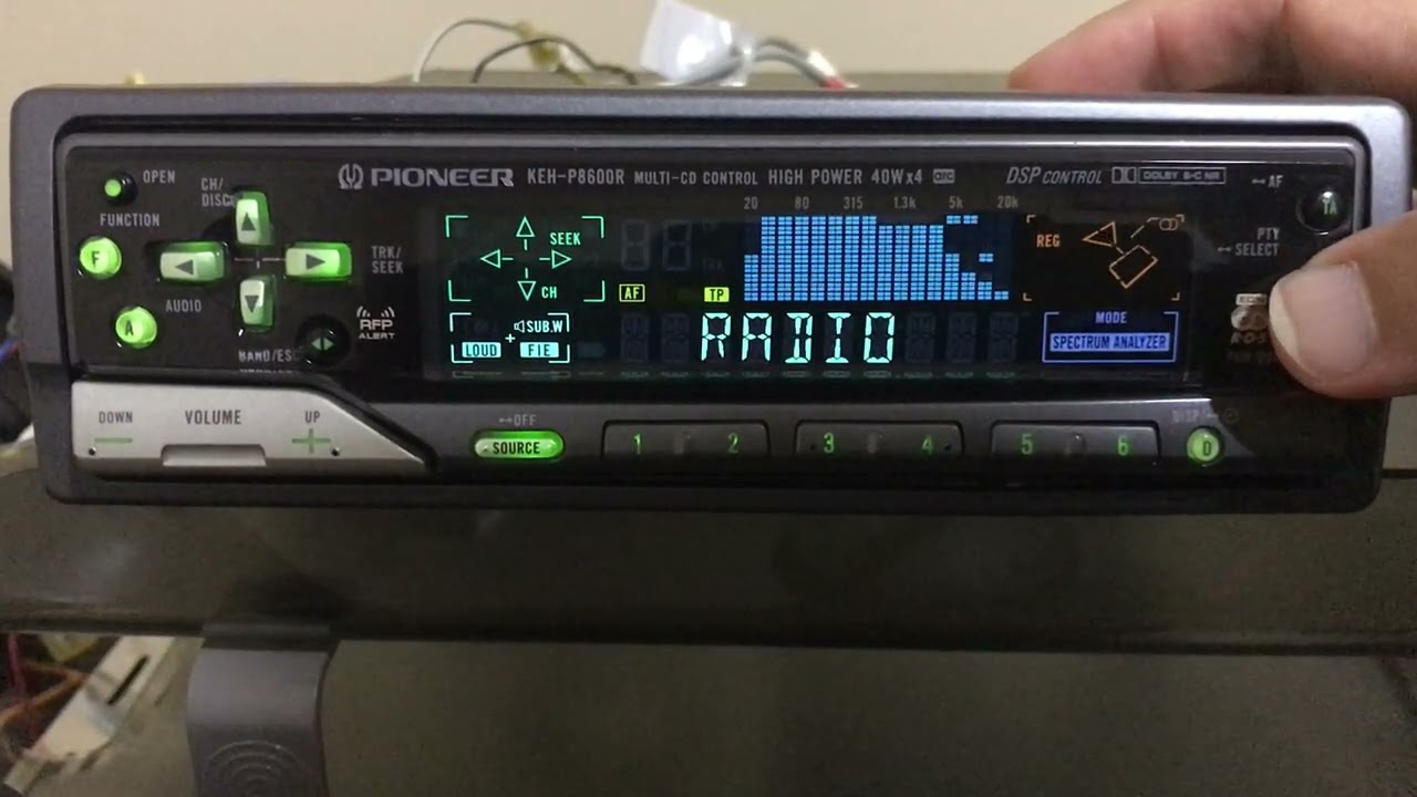TOCA FITAS PIONEER KEH-P8600R (VENDIDO)