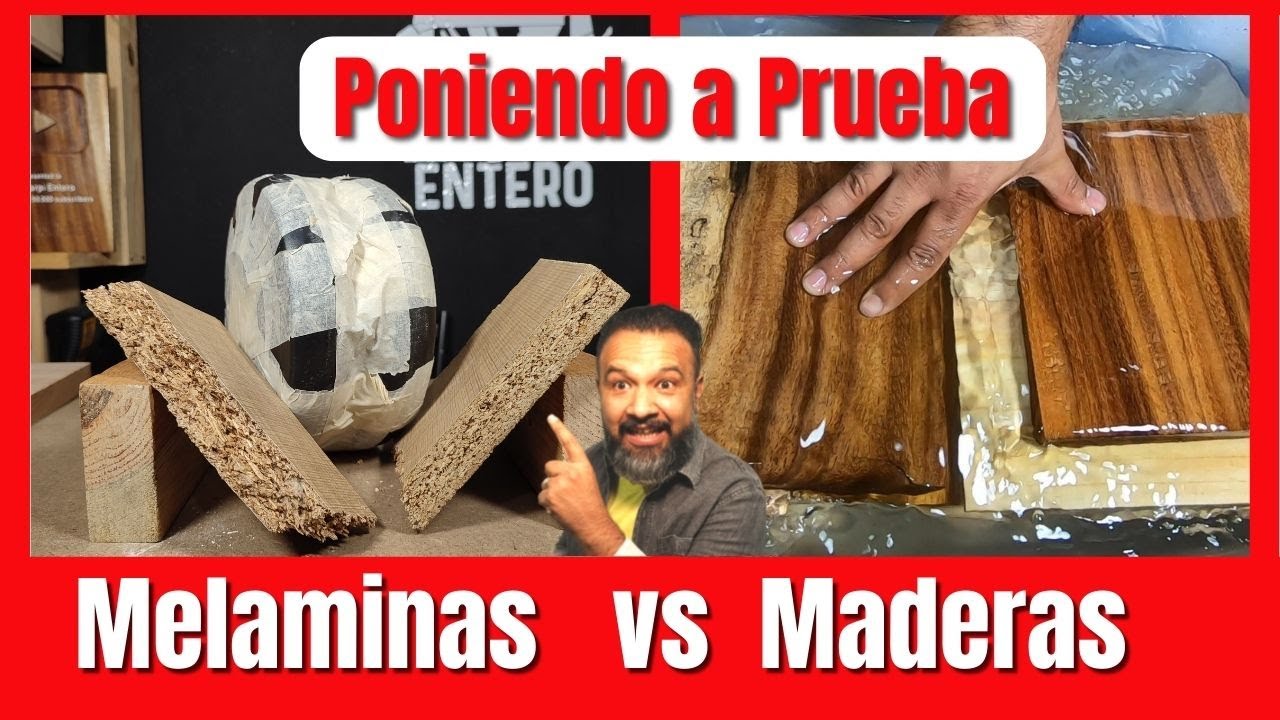 ¿ MADERA o MELAMINA ? para la fabricación de cocinas precios resistencia y durabilidad