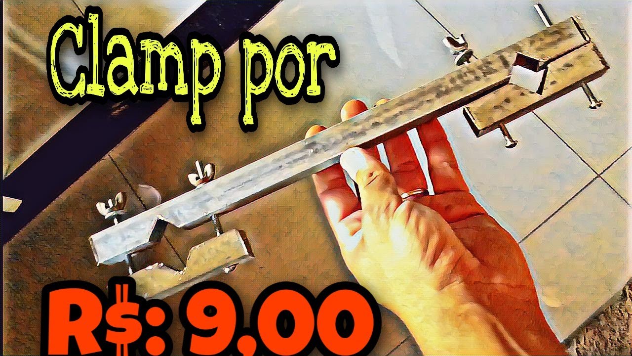 Como fazer clamp p/ Bateria - Diy