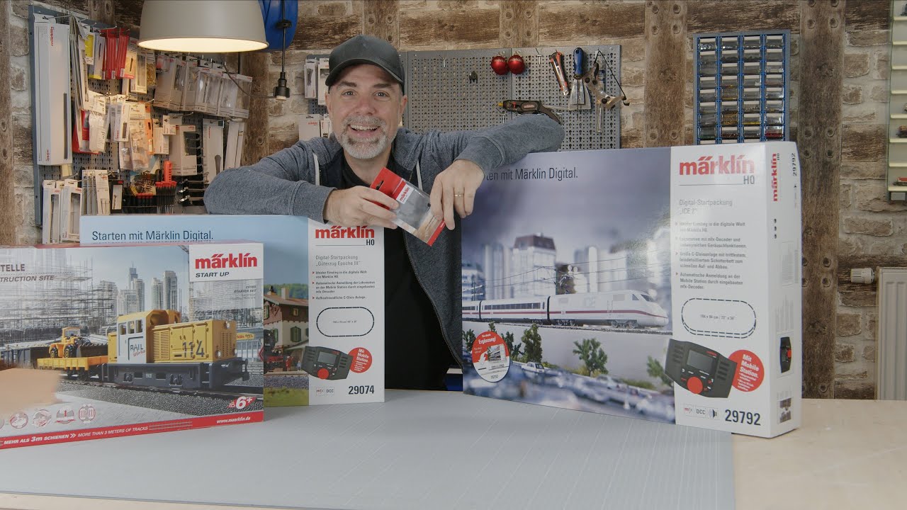 Modellbahn bauen mit den M&auml;rklin Startpackungen