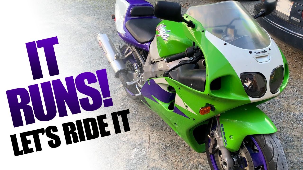 Huge Progress on our ZX-7R Project!