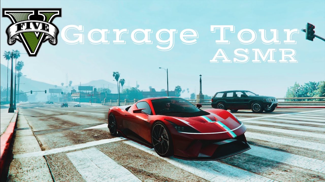GTA 5  Garage Tour | ASMR