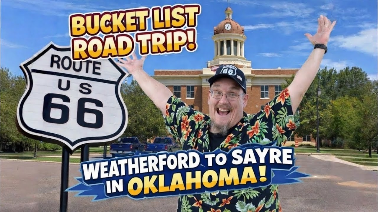 ROUTE 66 ROAD TRIP | Western Oklahoma Mother Road