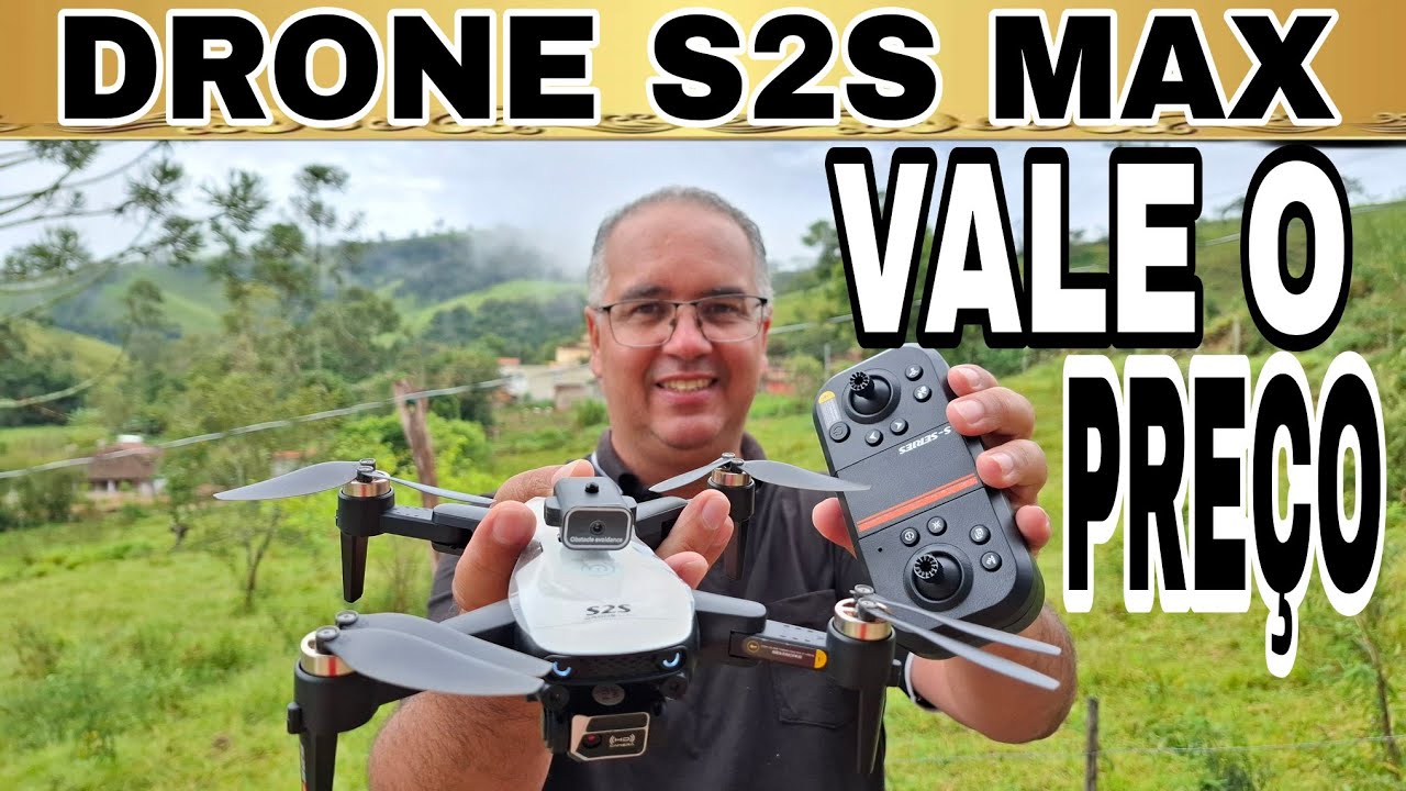 DRONE S2S MAX PARA INICIANTE É UM DOS MELHORES DRONES QUER APRENDER ESTE DRONE É IDEAL