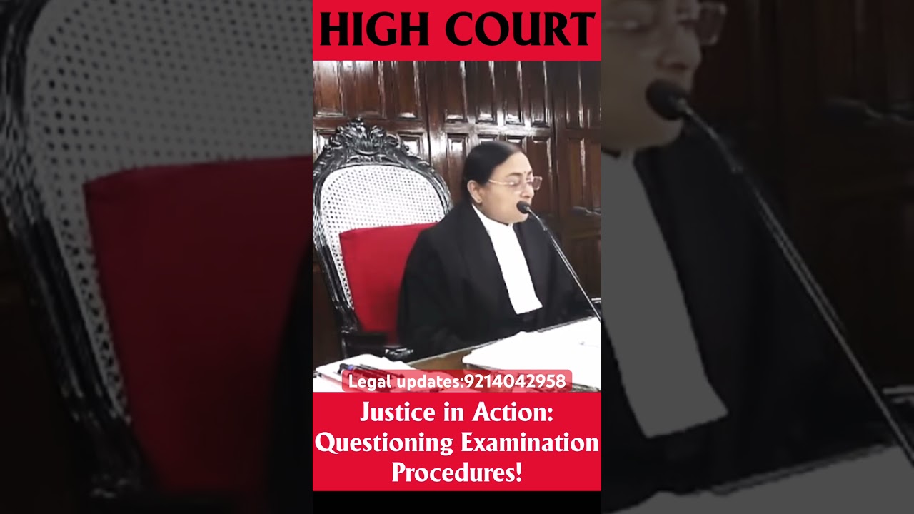 High Court Judge Exposes Examination Fraud! 😱🔥 #shorts #shortsfeed #highcourt #indianlaw #viral