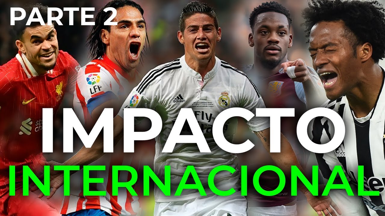 Los Mejores Golazos de Futbolistas Colombianos en el Extranjero 🌍⚽🇨🇴 (PARTE 2)