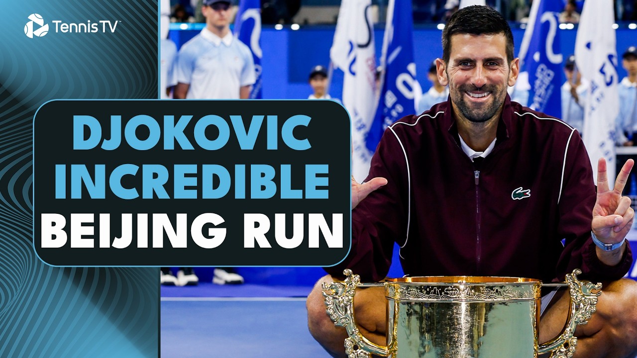 Novak Djokovic's Incredible 2026 Beijing Title Run 🏆👏