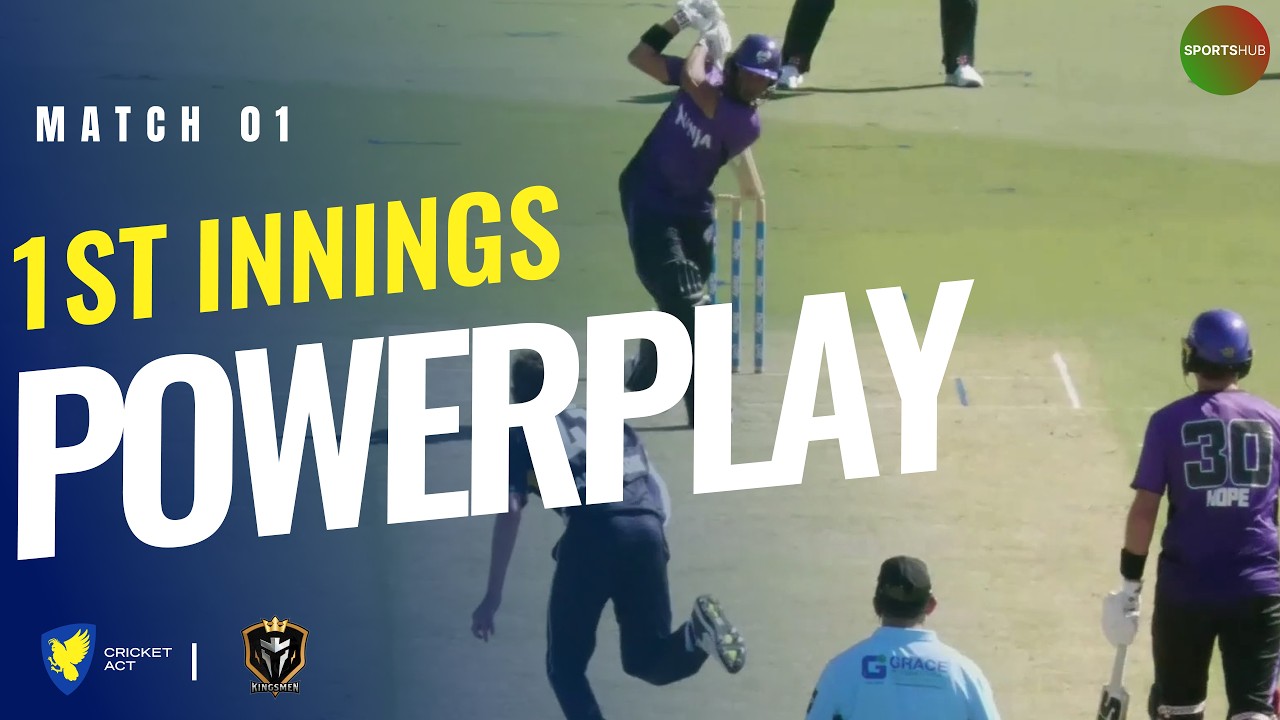 1st Innings Powerplay | Victoria CA X1 vs Hobart Hurricanes | Match 1 | Top End T20 2026 | ZP1K
