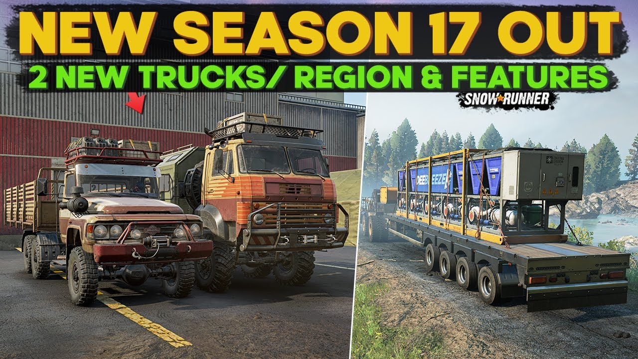 New Huge Season 17 Update All New Features and Content in SnowRunner | All You Need to Know