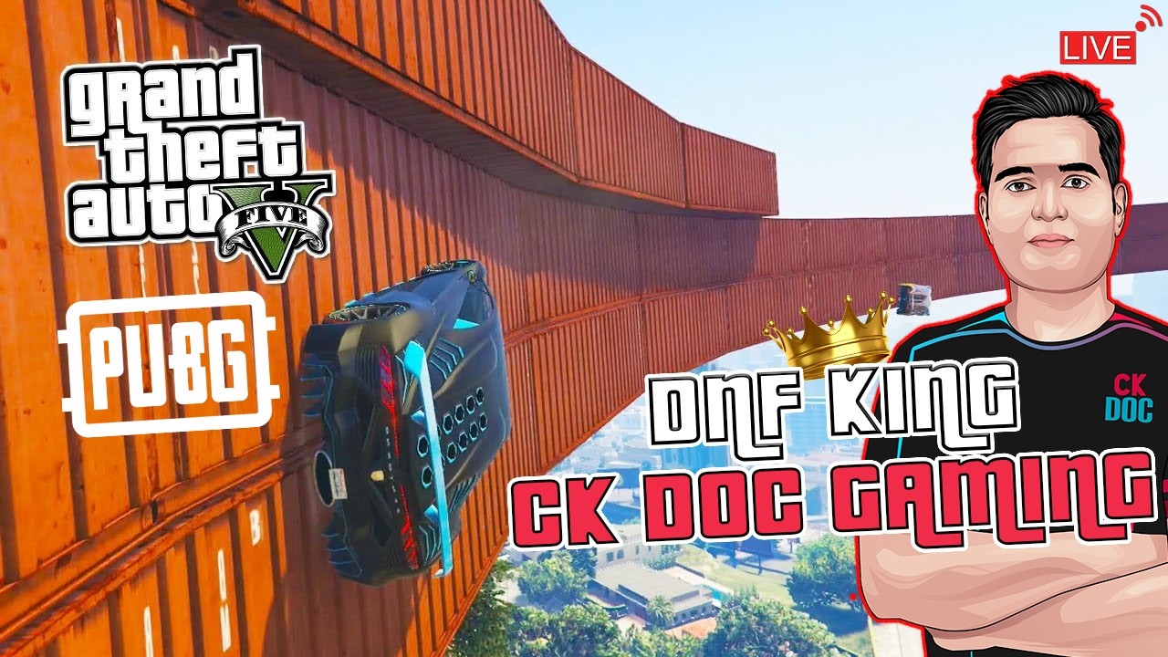 GTA 5 PARKOUR | STUNT RACING | PUBG | CK DOC GAMING