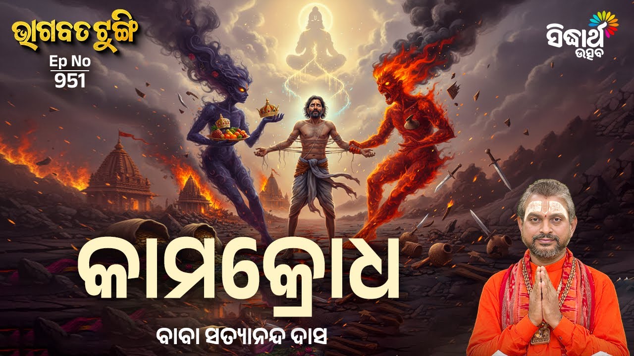 Bhagabata Tungi - EP - 951 | କାମକ୍ରୋଧ - Kama Krodha | Baba Satyananda Das | Sidharth Utsav