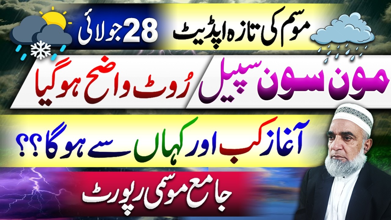 Weather Forecast for Next 6 Days in Pakistan || Crop Reformer
