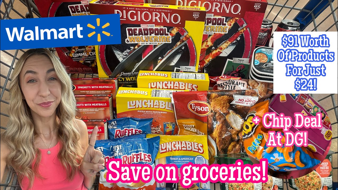 WALMART IBOTTA HAUL 7/30 | EASY ALL DIGITAL DEALS! SAVE ON GROCERIES! + A DG DEAL ON CHIPS!