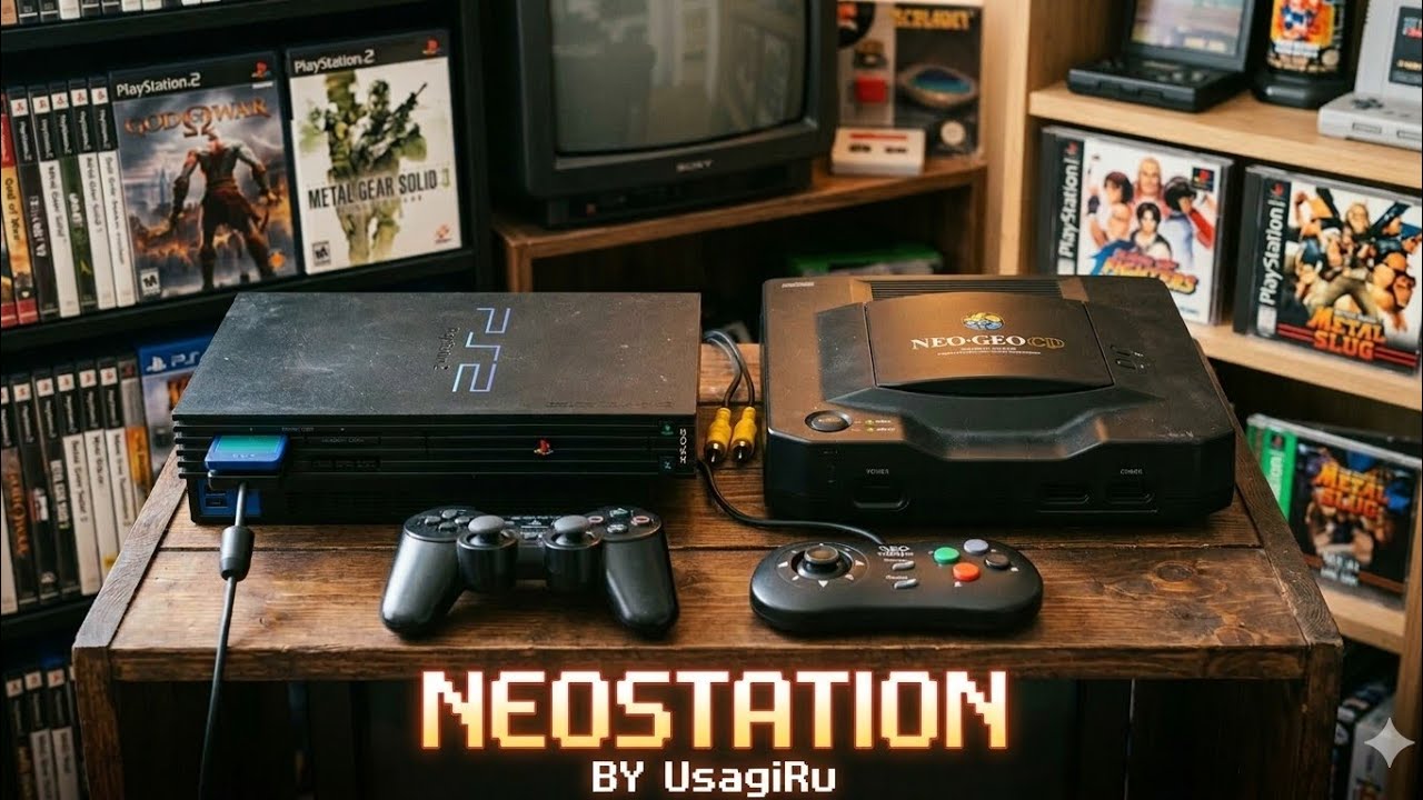 TESTANDO NOVO EMULADOR NEOSTATIO BY USAGIRU PS2
