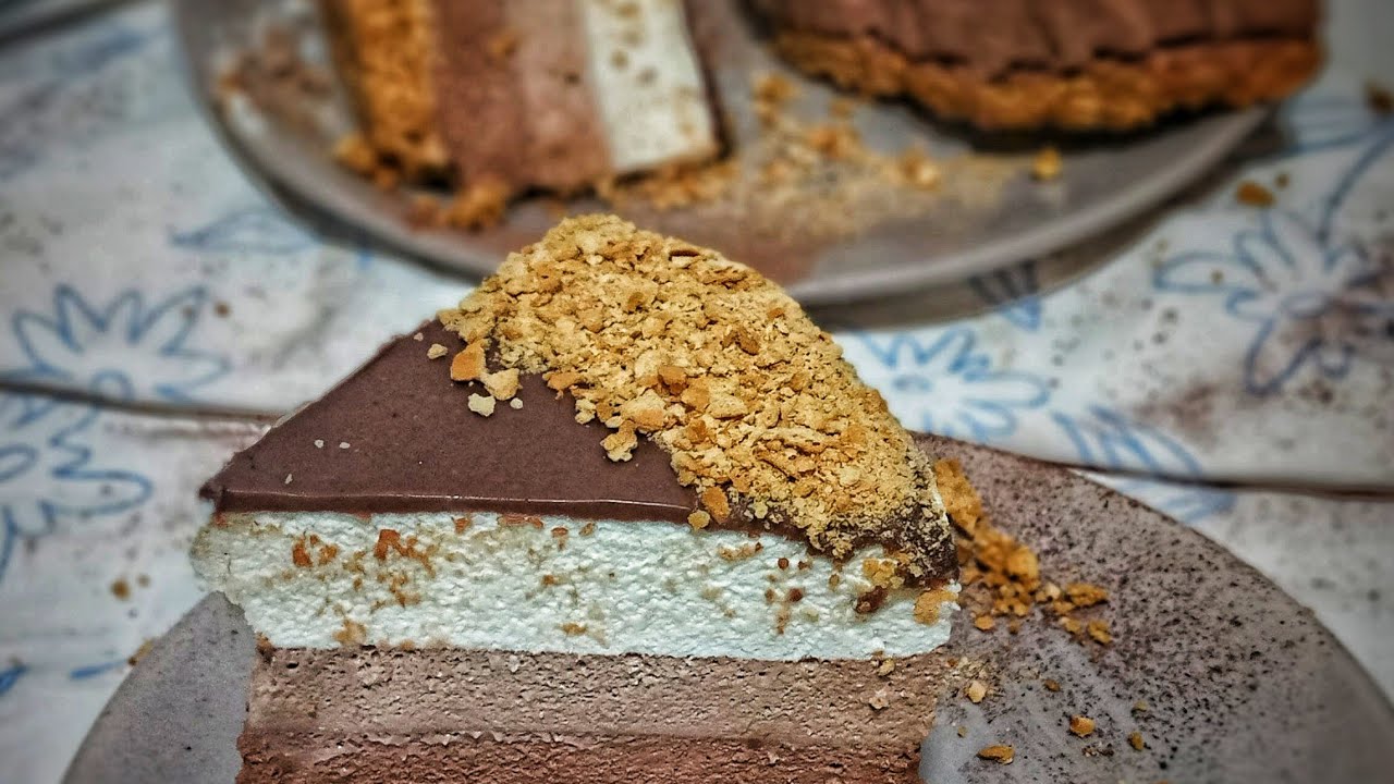 Entremets trois chocolats zéro stress 🍫😋😋