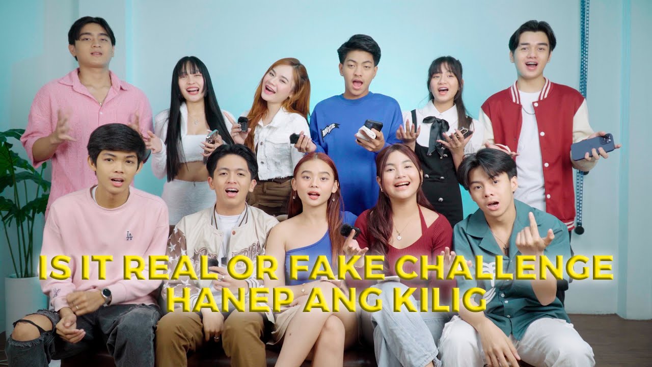 VLOG 104 Is it REAL OR FAKE Challenge hanep ang Kilig😻
