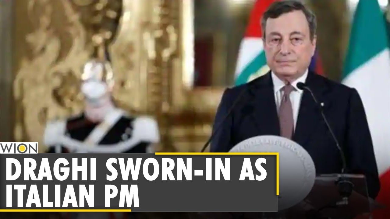 Mario Draghi sworn-in as Italian Prime Minister