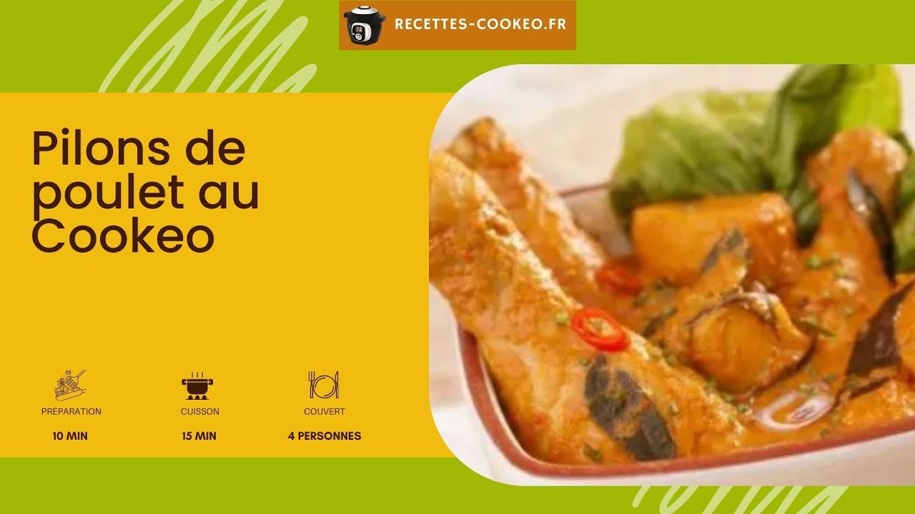 Pilons de poulet au Cookeo