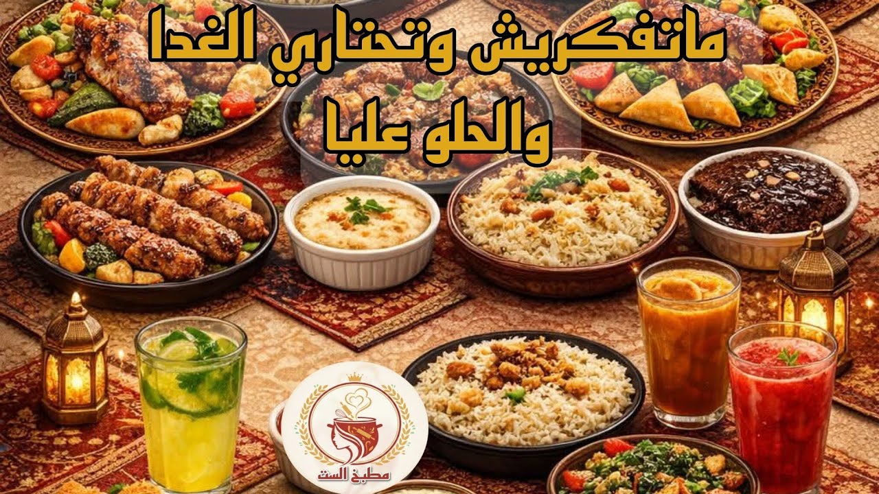 غداء سريع مع تحلية سهلة في البيت
