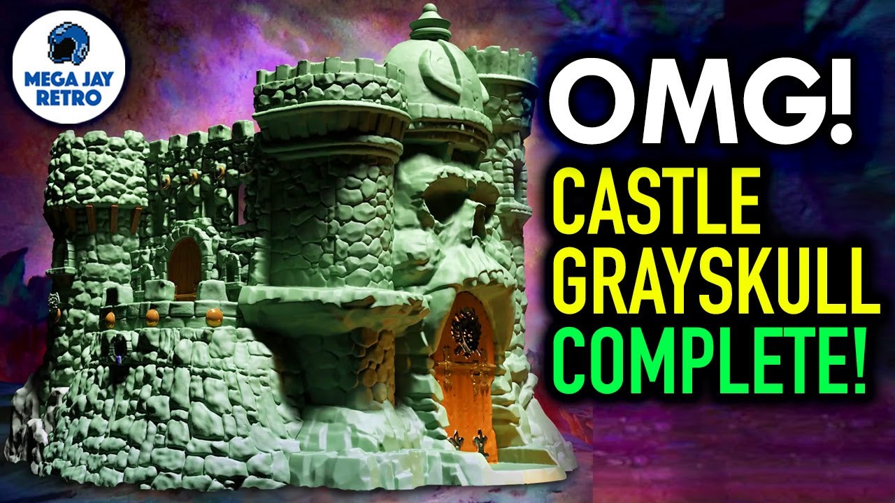 Castle Grayskull COMPLETED! Masters of the Universe - Mega Jay Retro
