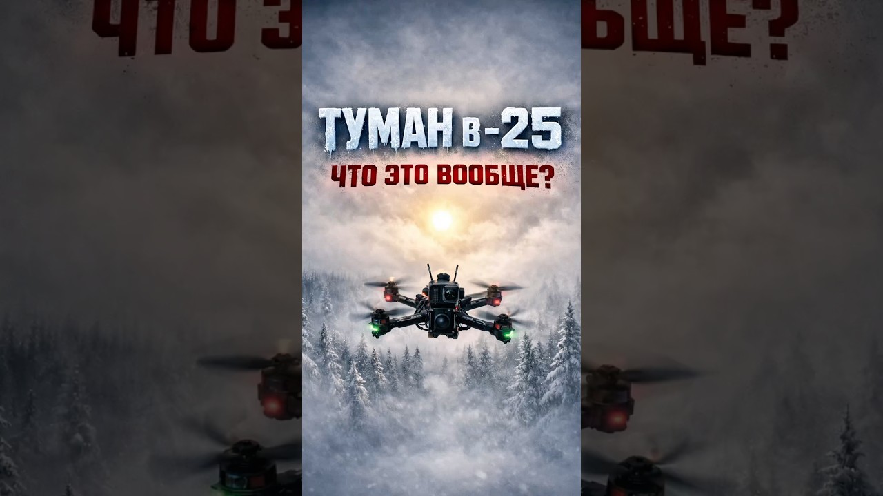 Плотный туман зимой. В чём фишка😱?