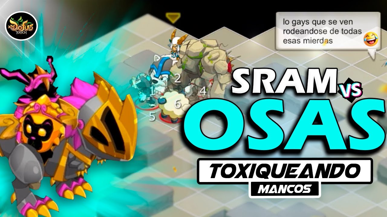 Partiendo OSAS con Sram 😈 | koli 1v1 lvl 200❌ Dofus Touch ❌| 🔥