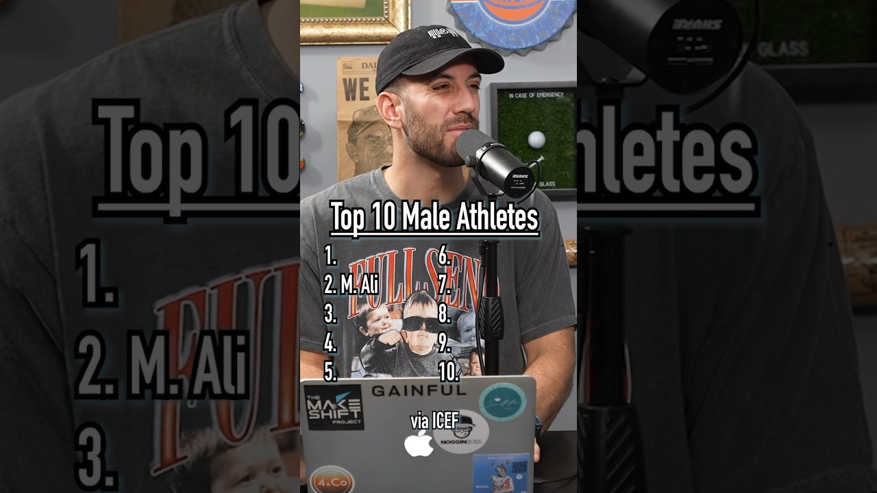 TOP 10 GREATEST MALE ATHLETES Of ALL TIME!! Can You Guess Them? #shorts #top10 #athletes #nfl