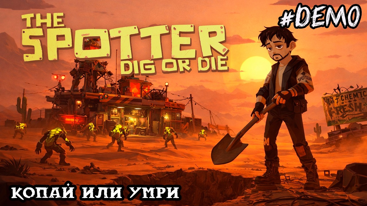 THE SPOTTER: DIG OR DIE &mdash; КОПАЙ ИЛИ УМРИ | ОСАДА ЗАПРАВКИ НАЧАЛАСЬ #1