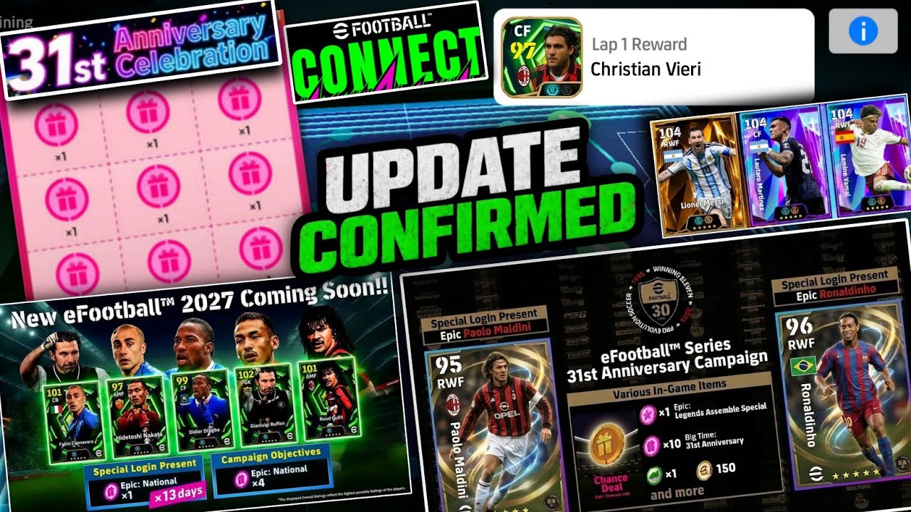 eFootball&trade; 2027 is here: v5.2.0 Minor Update, New Leaks, New Packs and Latest Updates in eFootball!