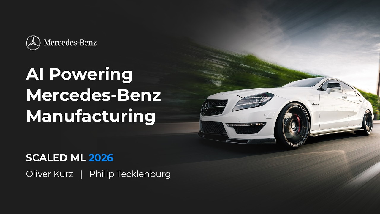 Philip Tecklenburg and Oliver Kurz: Machine Learning at Mercedes-Benz