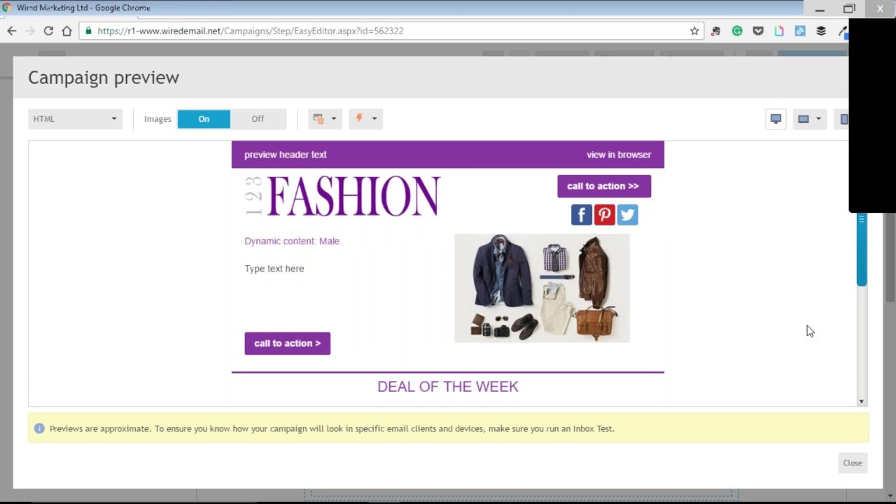Adding and using dynamic content and responsive elements in your email campaigns | Wired Marketing