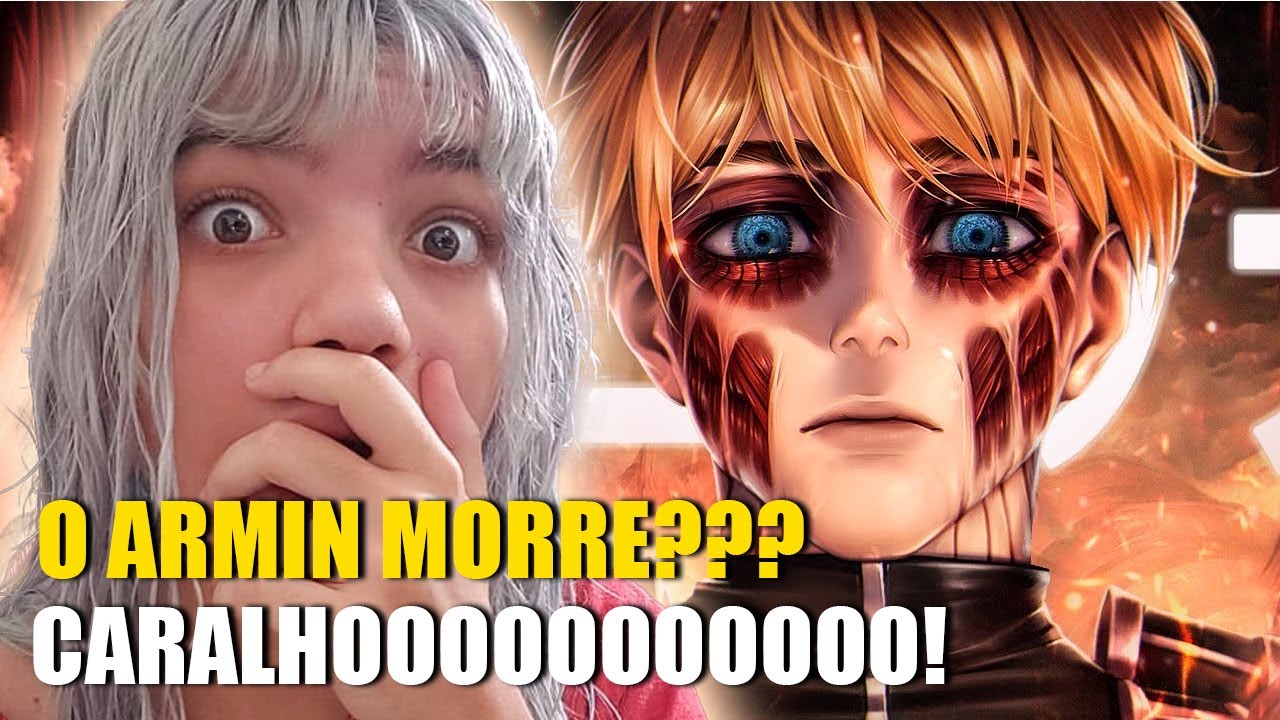 [ELE MORRE????????] REACT | ♪ Armin | Colossal | AniRap