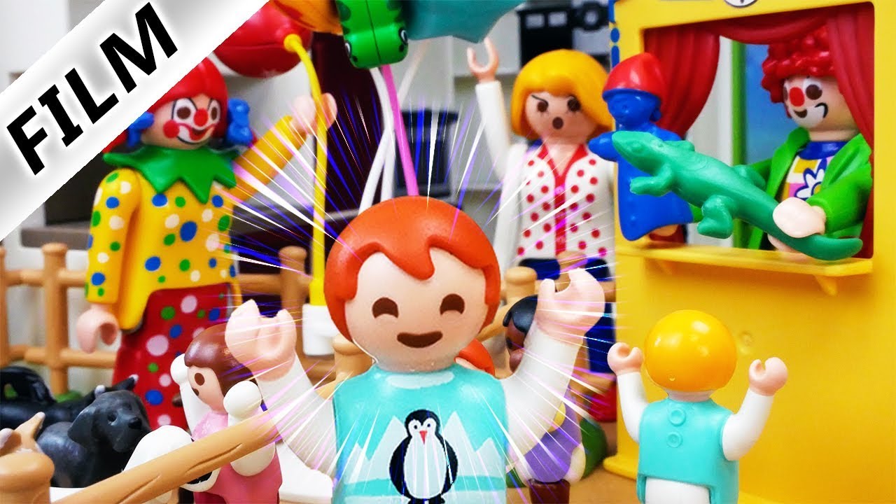 Playmobil Film deutsch EMMAS NICHT-GEBURTSTAG - falsche Geburtstagsparty in Familie Vogel Luxusvilla