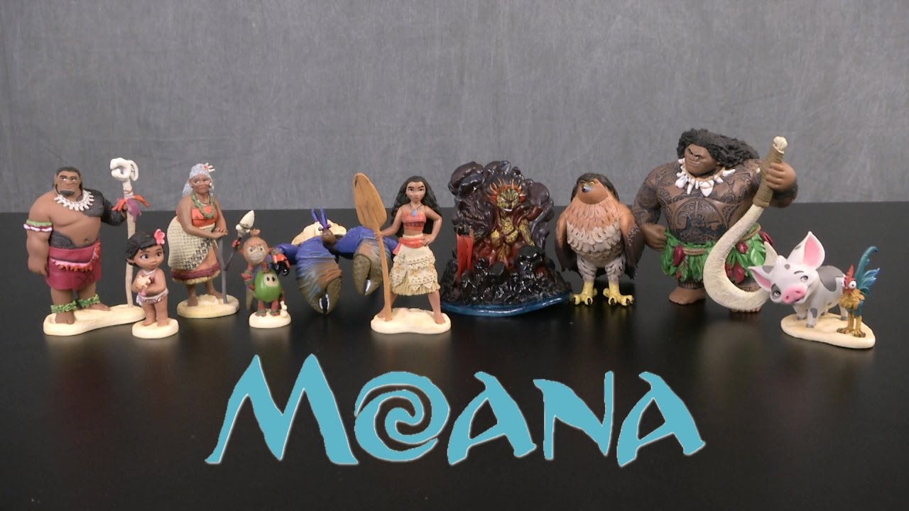 Disney Moana Deluxe Figurine Playset from The Disney Store