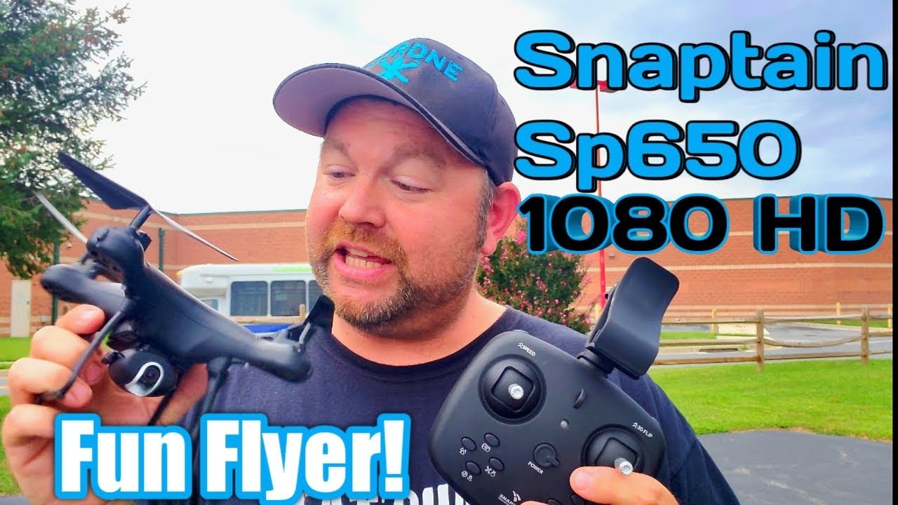 Snaptain Sp650 Fun Flyer 1080p HD!