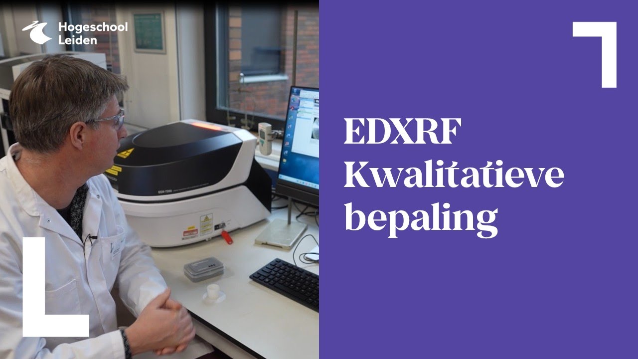EDXRF Kwalitatieve bepaling