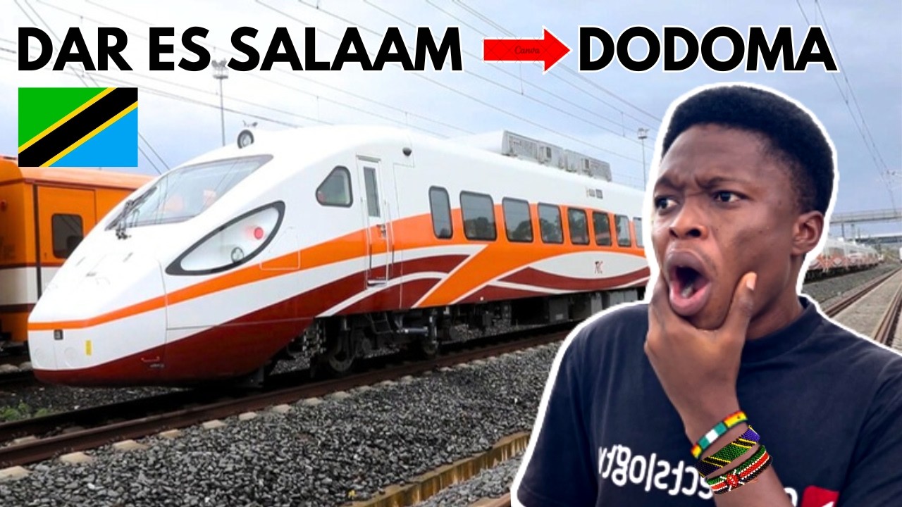 🇹🇿I Tried Tanzania's New Electric Train as a Nigerian : Royal vs Economy Class