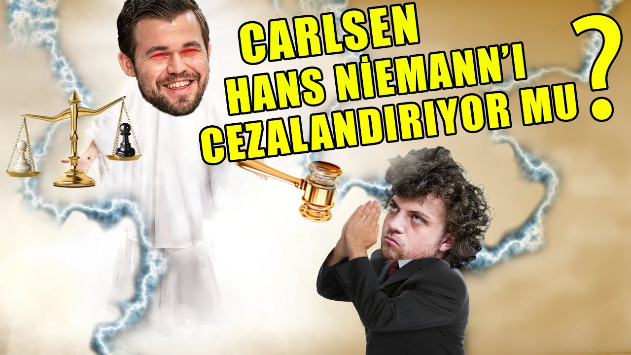 CARLSEN HİLE İLE SUÇLADIĞI NIEMANN'I YOK ETMEK İSTİYOR - NIEMANN İSE ÇIPLAK OYNAMAYA RAZI!