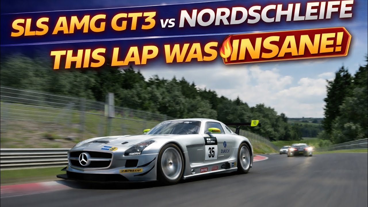 Mercedes SLS AMG GT3 vs Nürburgring Nordschleife — This Lap Was INSANE!