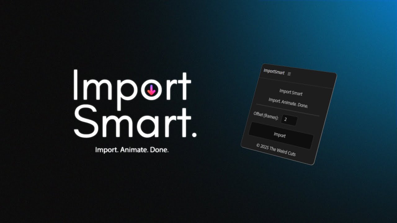 Import Smart – Auto Animate Illustrator & PSD Layers in After Effects