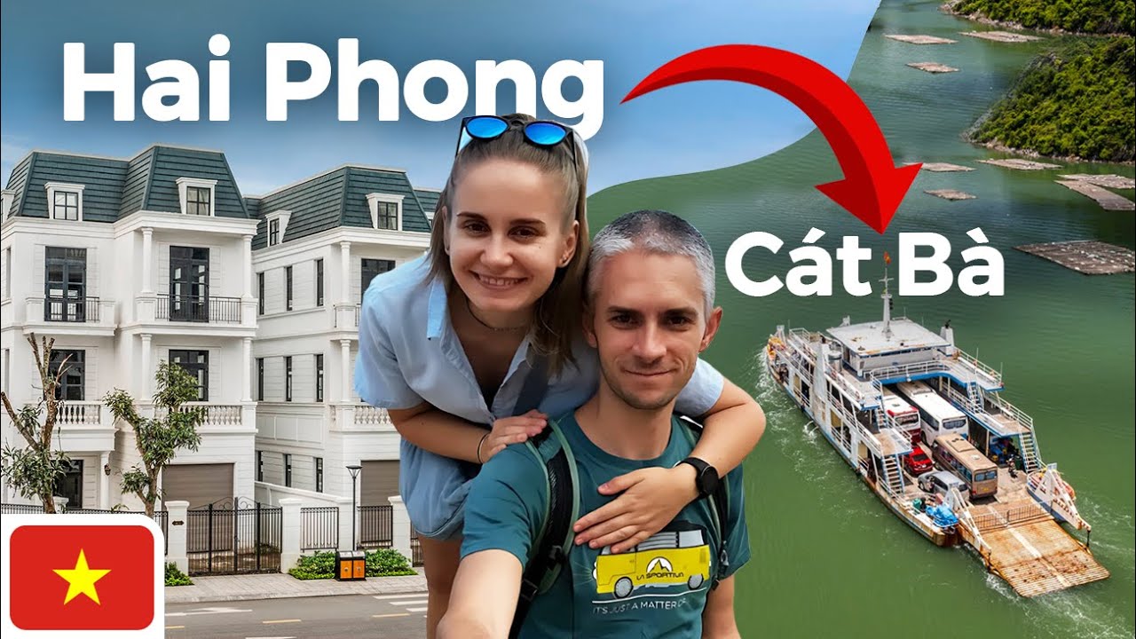 🇻🇳 Ai locui într-un astfel de COMPLEX REZIDENȚIAL în Vietnam?🏠 HAI PHONG | O zi pe INSULA CAT BA🏝️
